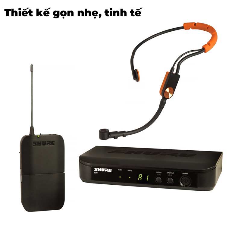 Thiết kế Micro Shure BLX14A/SM31