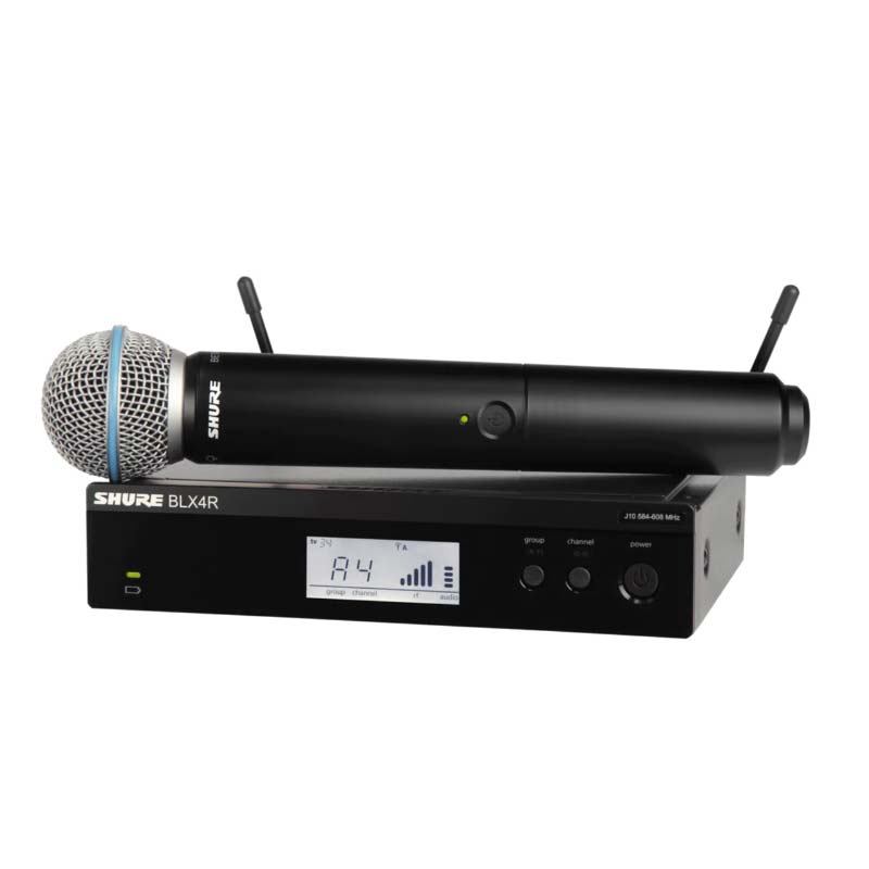 Micro Shure BLX24RA/B58