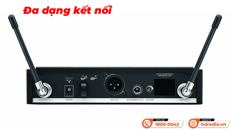 Micro Shure BLX24RA/SM58