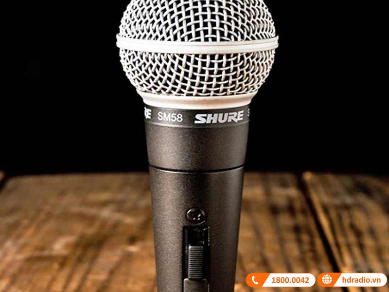 thiet ke micro shure sm58s