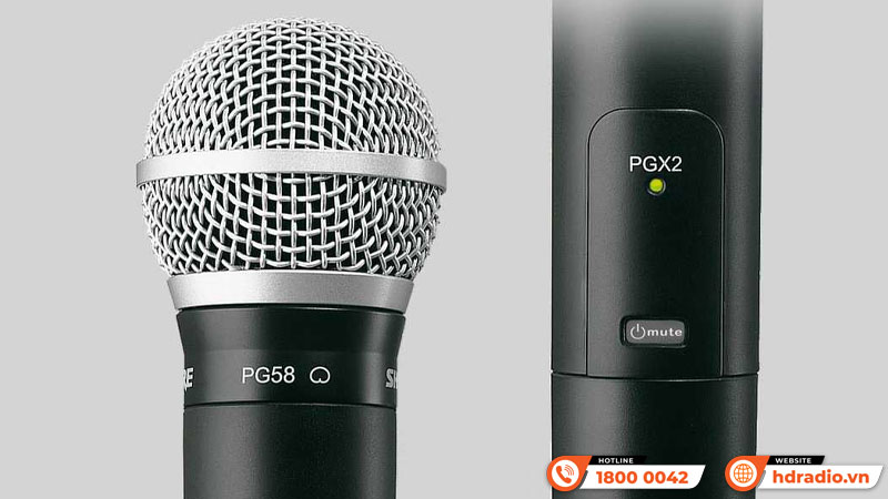 Điều khiển Bộ thu và phát Shure PG24/PG58