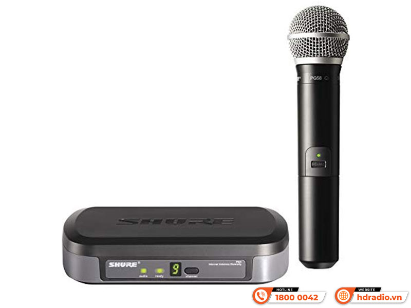 Thiết kế Bộ thu và phát Shure PG24/PG58