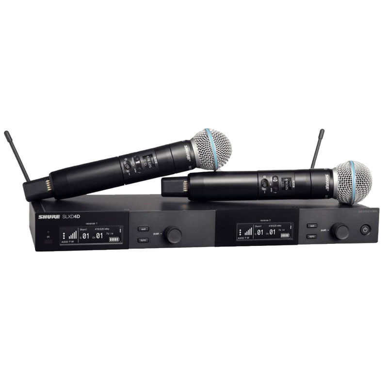 Micro Shure SLXD24D Beta58 Chống Nhiễu