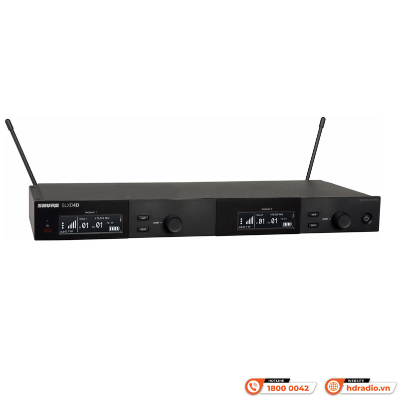 Micro Shure SLXD24D Beta58 Chống Nhiễu-1