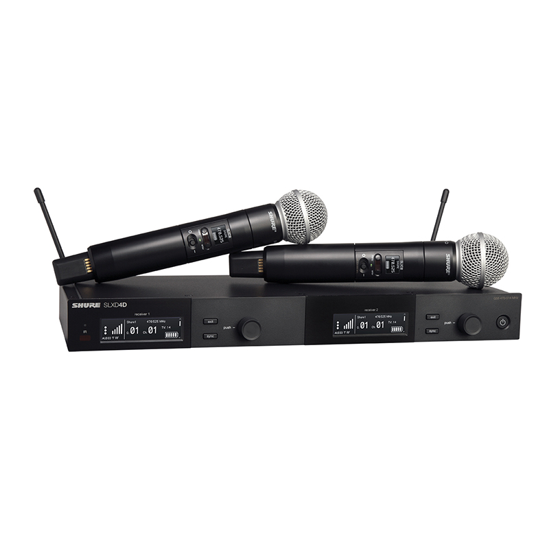 Micro không dây Shure SLXD24DA/SM58, Chống nhiễu