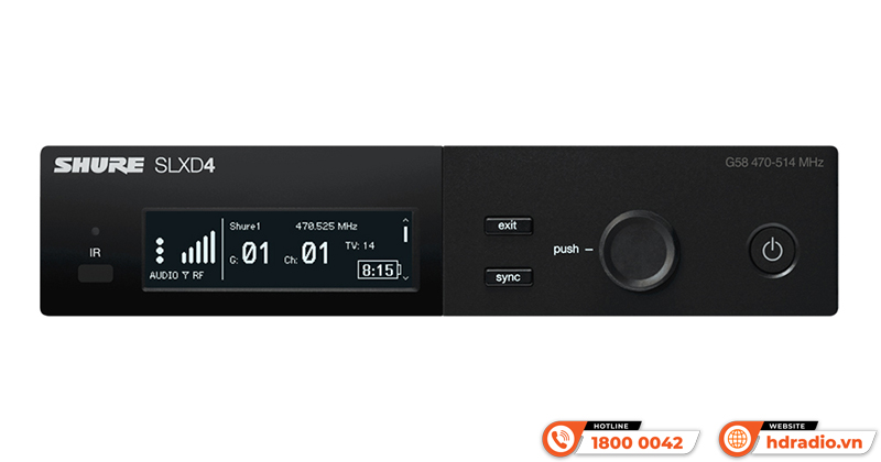 Micro không dây Shure SLXD24/B58