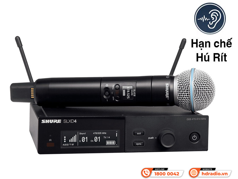Micro không dây Shure SLXD24/B58