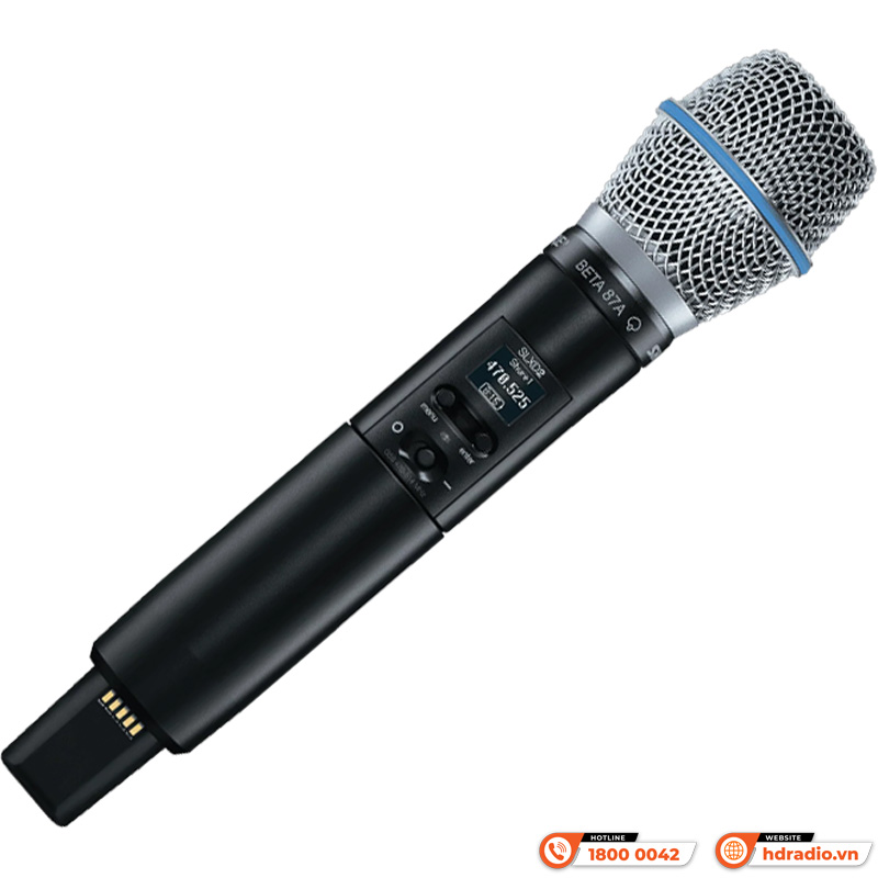 Micro Shure SLXD2/B87A-2