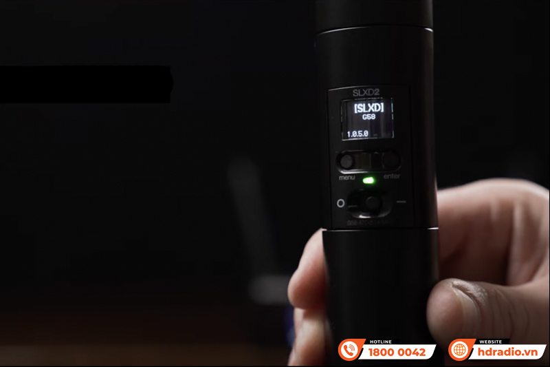 Micro Shure SLXD2/B87A