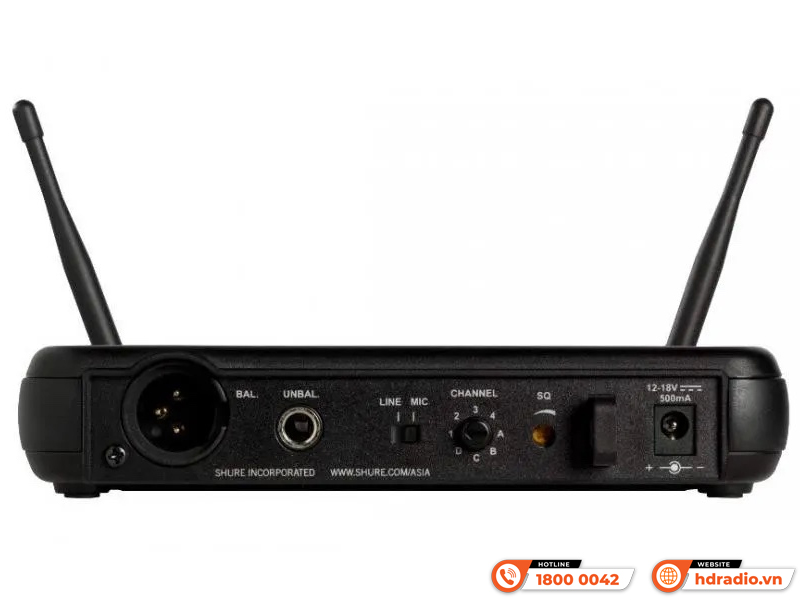 Micro Shure SVX14A/CVL-H14