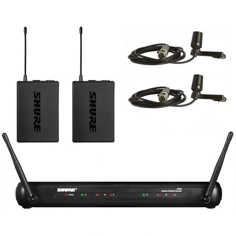 Micro Shure SVX188a/CVL-J9