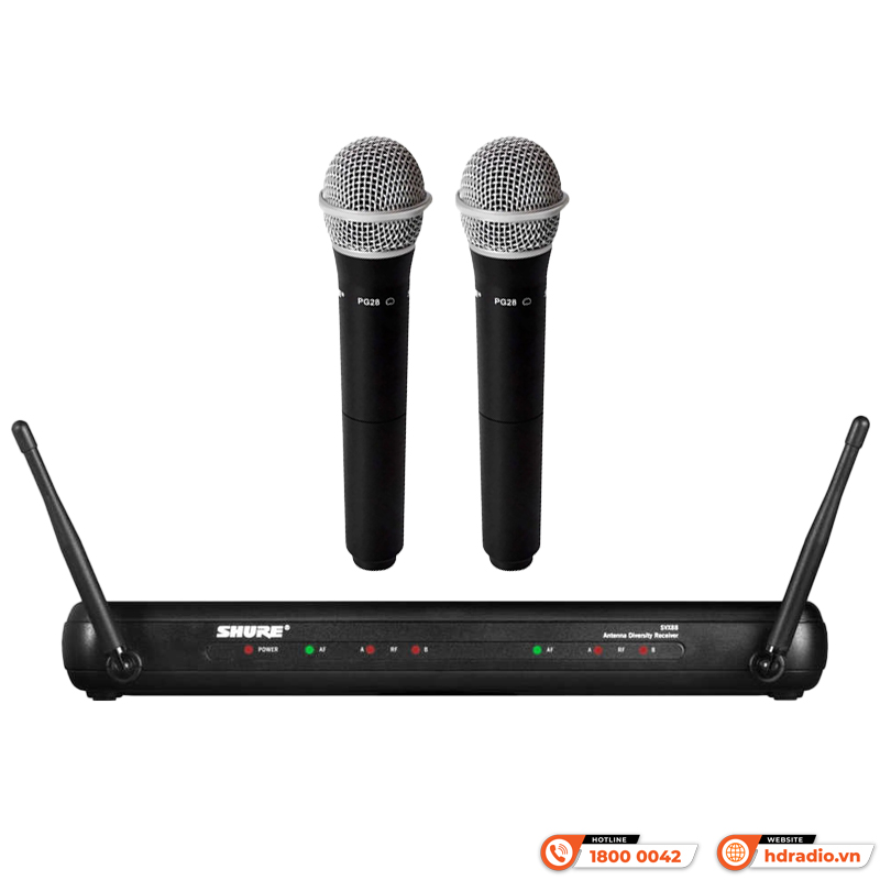 Micro Shure SVX288A/PG28