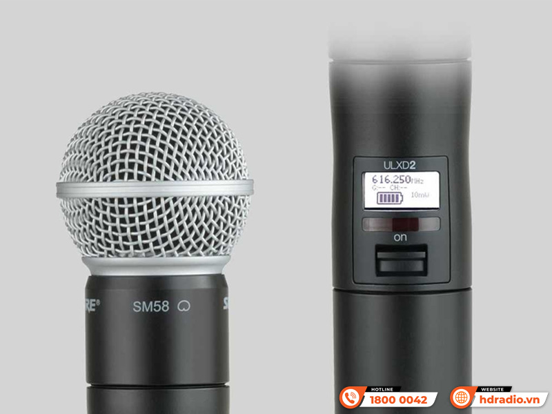 Micro Shure ULXD2/SM58