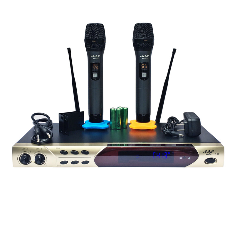 Micro không dây AAP K66, Cảm biết gia tốc, Cảm biến tự ngắt, Dò sóng sạch