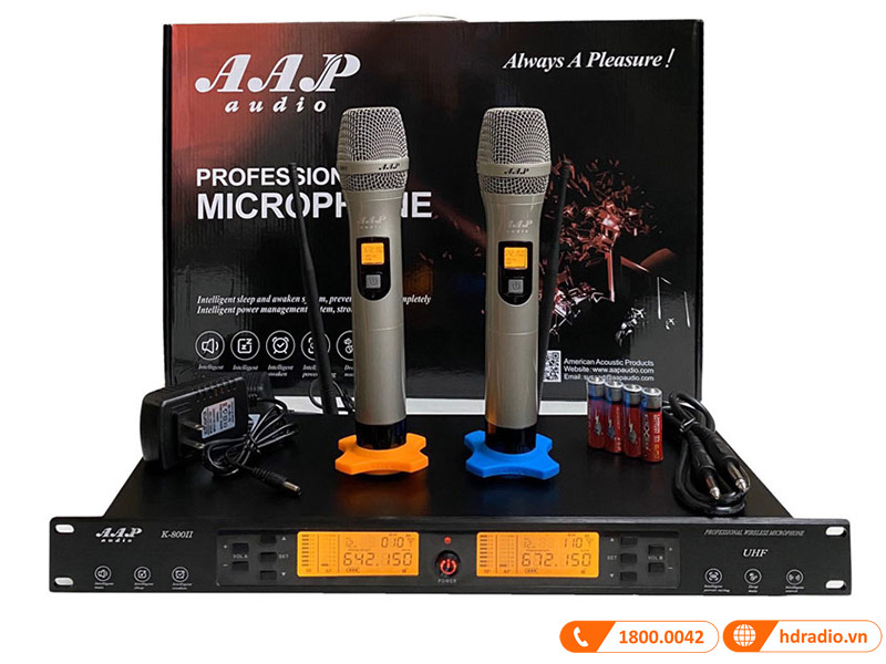 Micro khong day AAP K800II