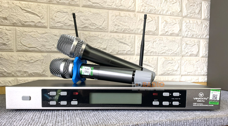 Mic không dây VinaKTV S500 Pro