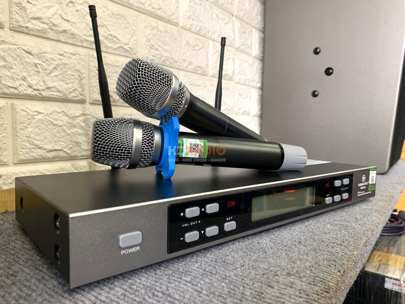 micro không dây S500 PRO thiết kế sang trọng, tinh tế