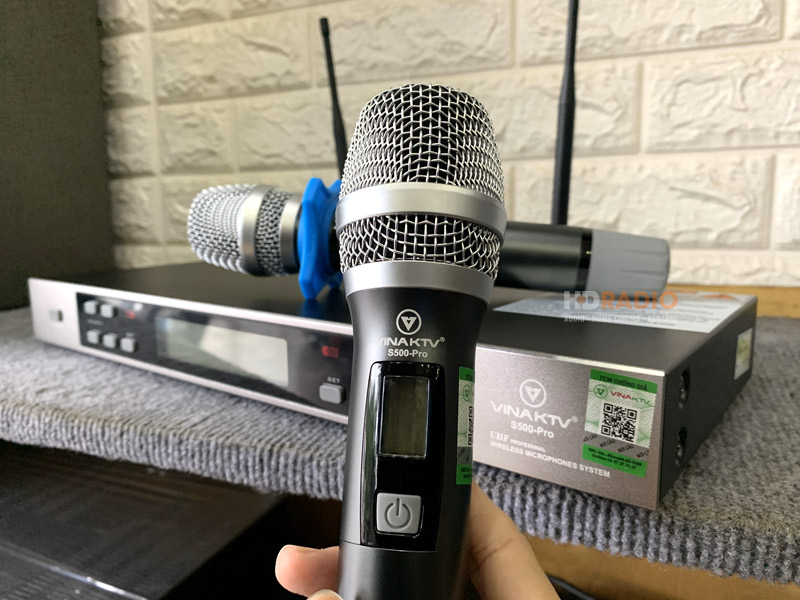 Tay micro VinaKTV S500 Pro