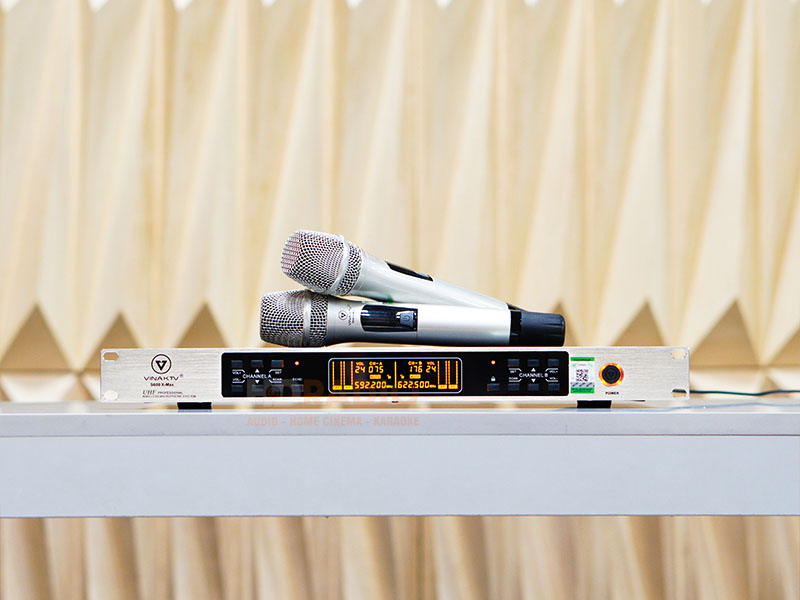 Bộ micro không dây VinaKTV S600X max