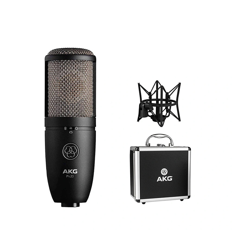 Micro AKG P420 (Tần số 20Hz - 20kHz, Độ nhạy 28mV/Pa thu âm livestream)-3