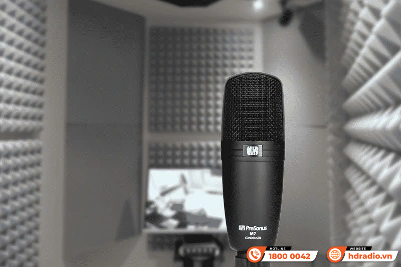 Kết nối  Micro PreSonus M7 MKII