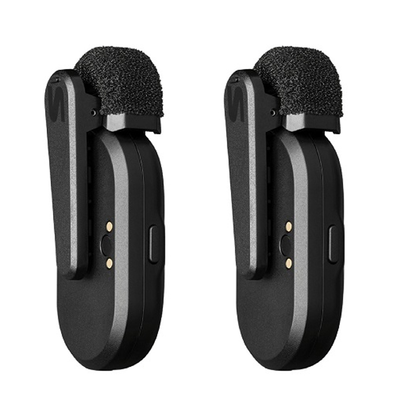 Micro gài áo Shure Movemic Two, 2 Kênh, Pin 24h, Bluetooth 5.0, Hỗ Trợ Máy Ảnh, APP ShurePlus MOTIV (Thu Âm, Trợ Giảng)-2