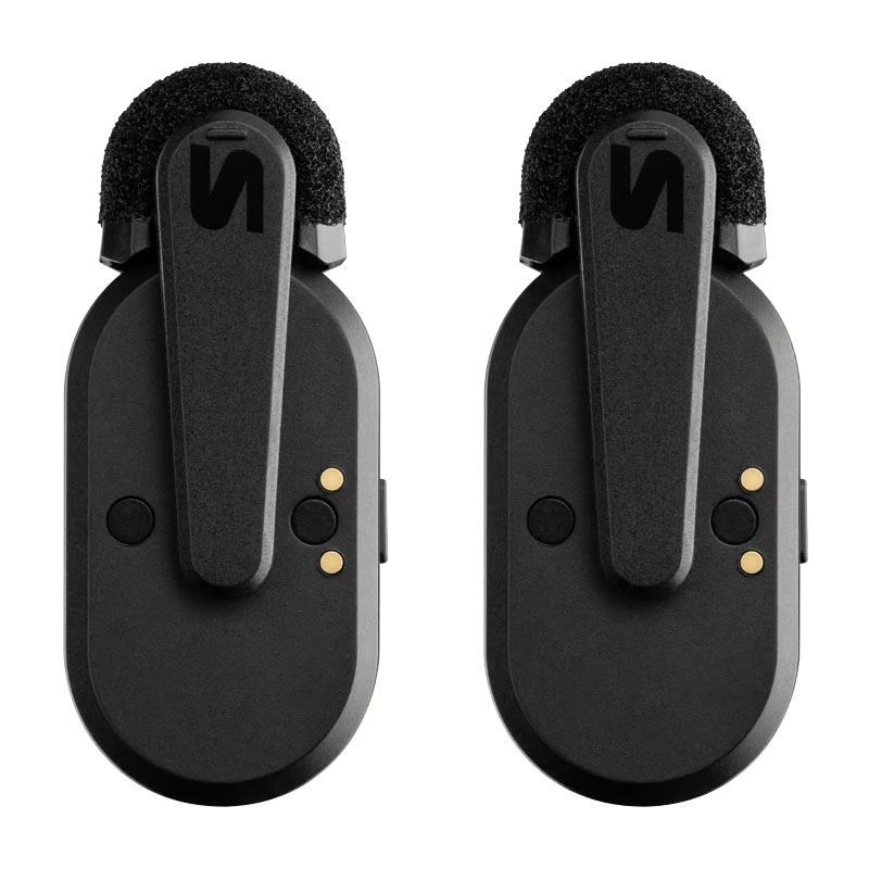 Micro gài áo Shure Movemic Two, 2 Kênh, Pin 24h, Bluetooth 5.0, Hỗ Trợ Máy Ảnh, APP ShurePlus MOTIV (Thu Âm, Trợ Giảng)