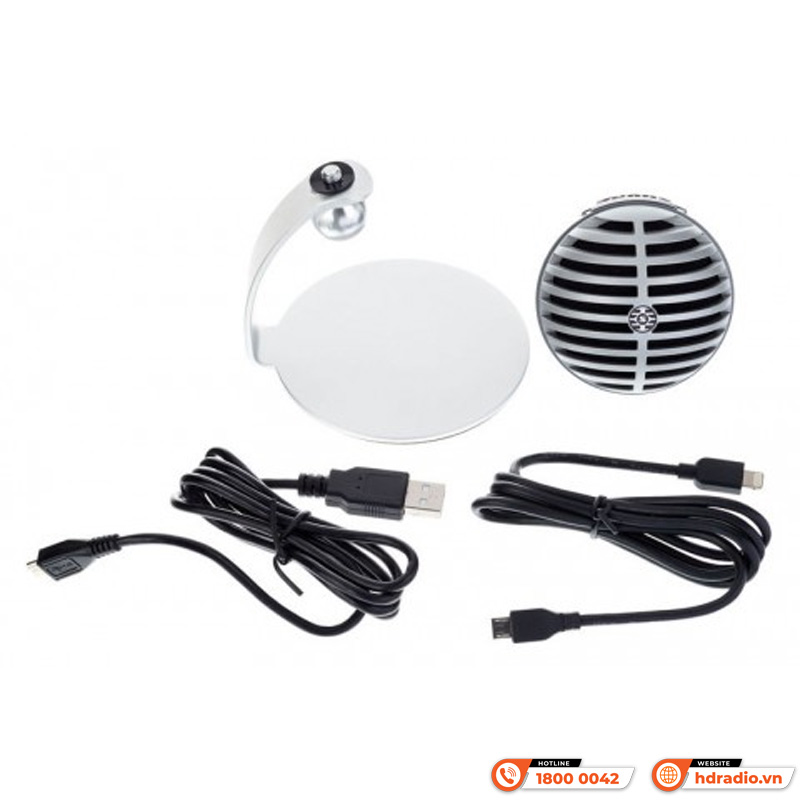 Micro Shure MV5, micro thu âm-11