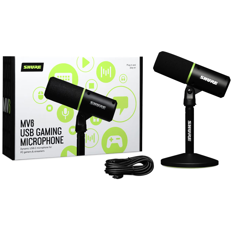 Micro Shure MV6, USB-C, 3.5 mm-7