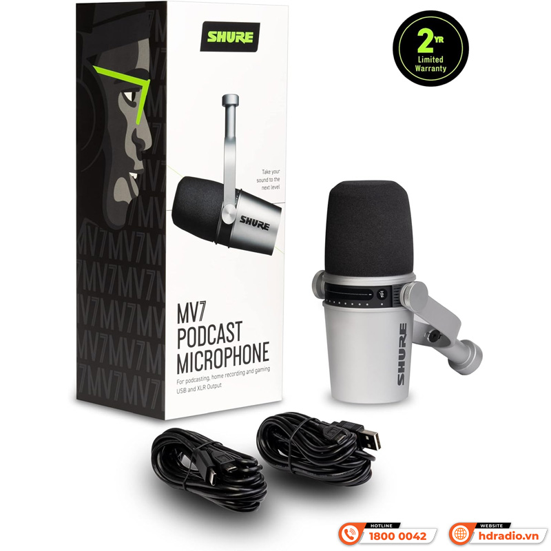Micro Shure MV7-K-7