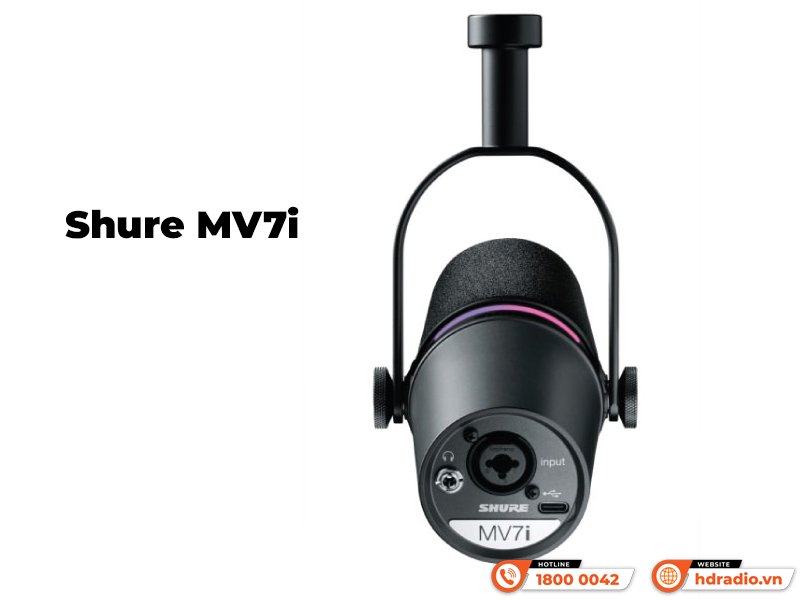 Micro Shure MV7i