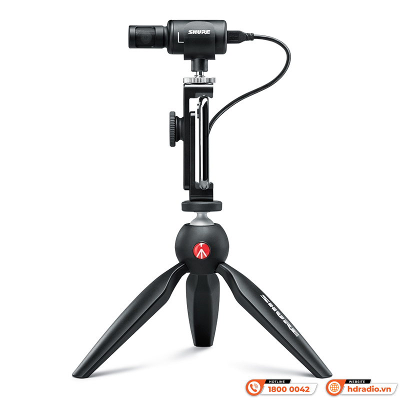 Bộ Micro Thu Âm SHURE MV88+ Video Kit, micro thu âm-1