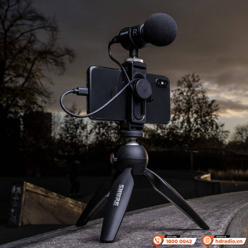 Bộ Micro Thu Âm SHURE MV88+ Video Kit, micro thu âm-7