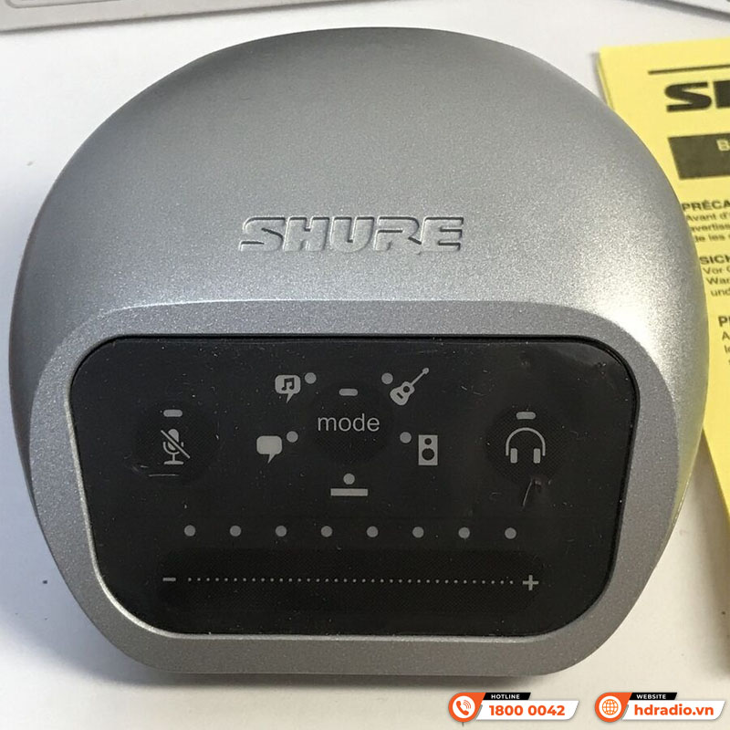 Micro Shure MVI-A, micro thu âm-6