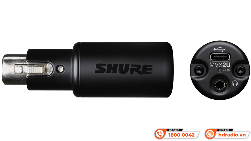 Cổng chuyển đổi Shure MVX2U Cổng chuyển đổi Shure MVX2U