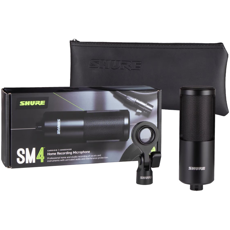 Micro Shure SM4, USB, XLR-4