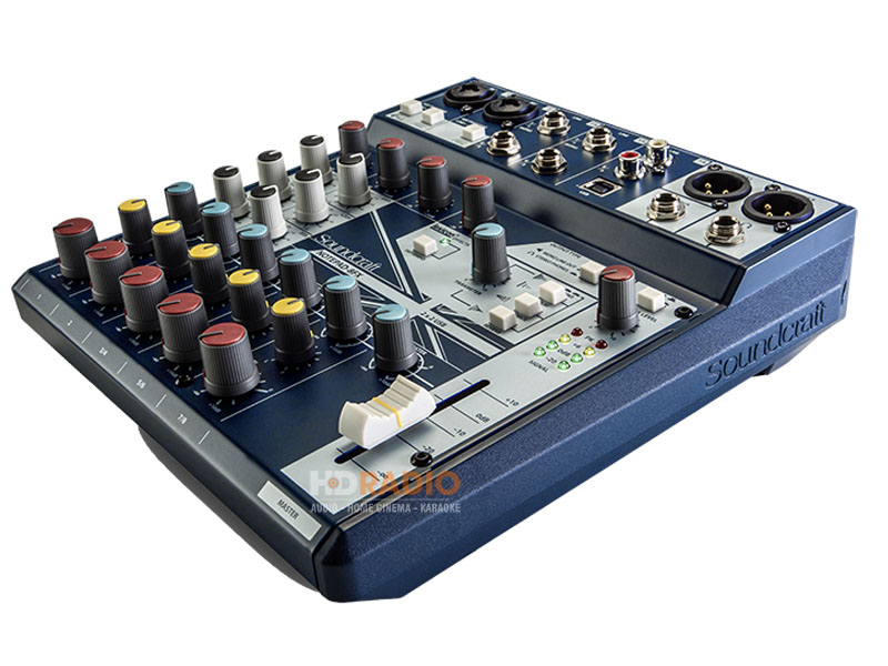 Bàn Mixer Soundcraft Notepad 8FX