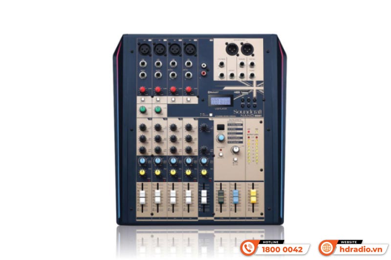 Mixer Soundcraft Nano M08BT
