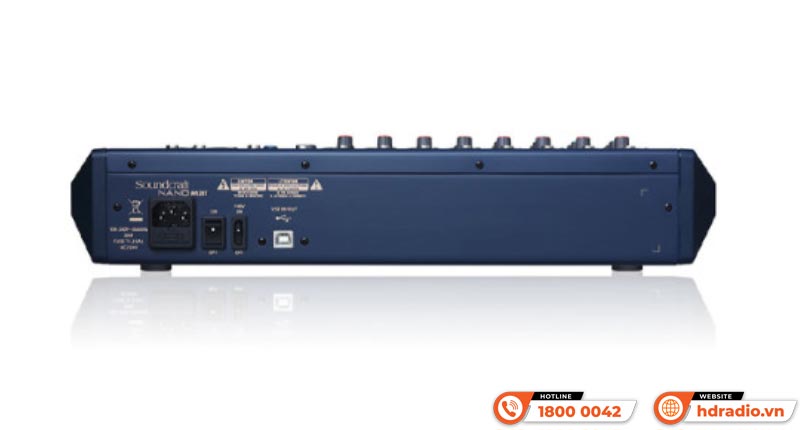 Mixer Soundcraft Nano M08BT