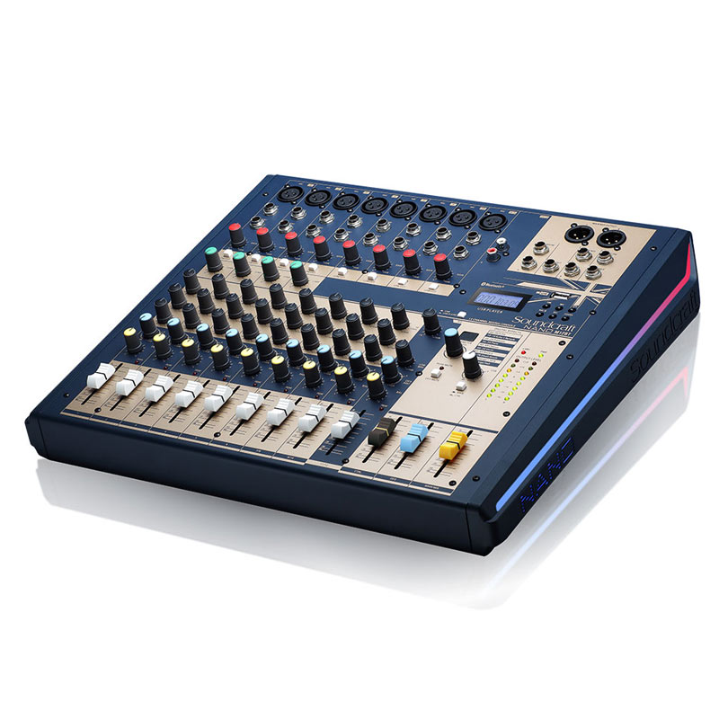 Bàn Mixer Soundcraft NANO M12BT, 12 Kênh, Analog