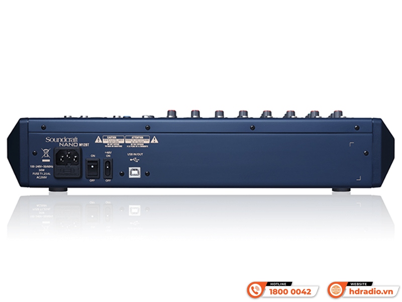 Mixer Soundcraft NANO M12BT