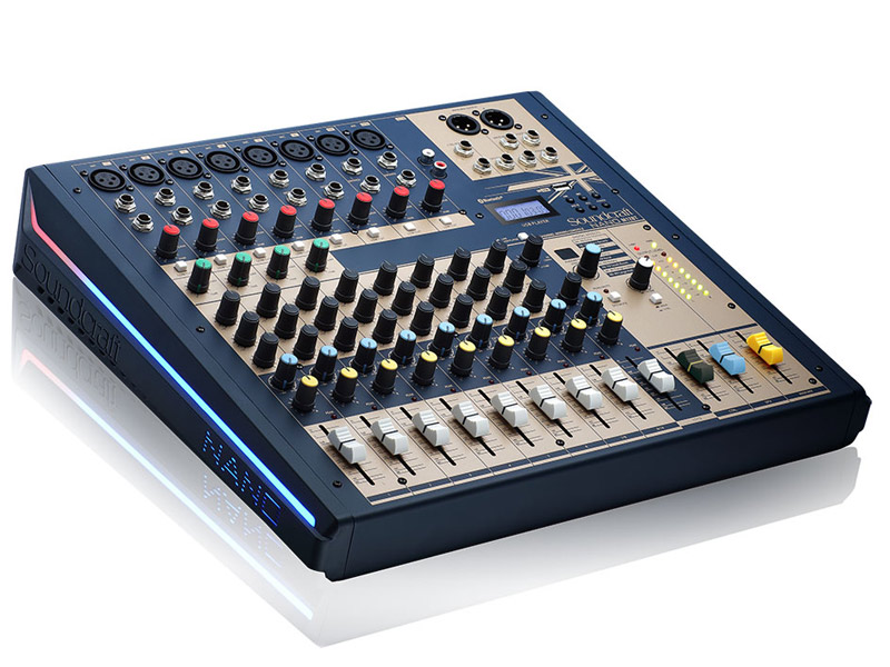 Bàn Mixer Soundcraft NANO M12BT, 12 Kênh, Analog-2