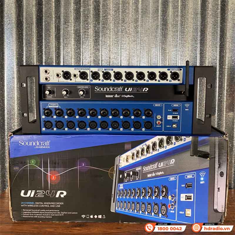 Mixer Kỹ Thuật Số Soundcraft UI24R