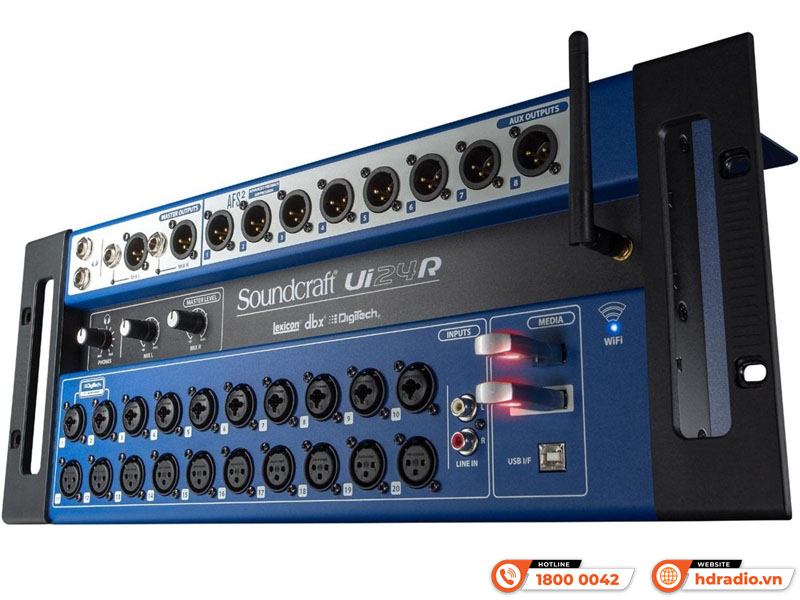 Mixer Kỹ Thuật Số Soundcraft UI24R