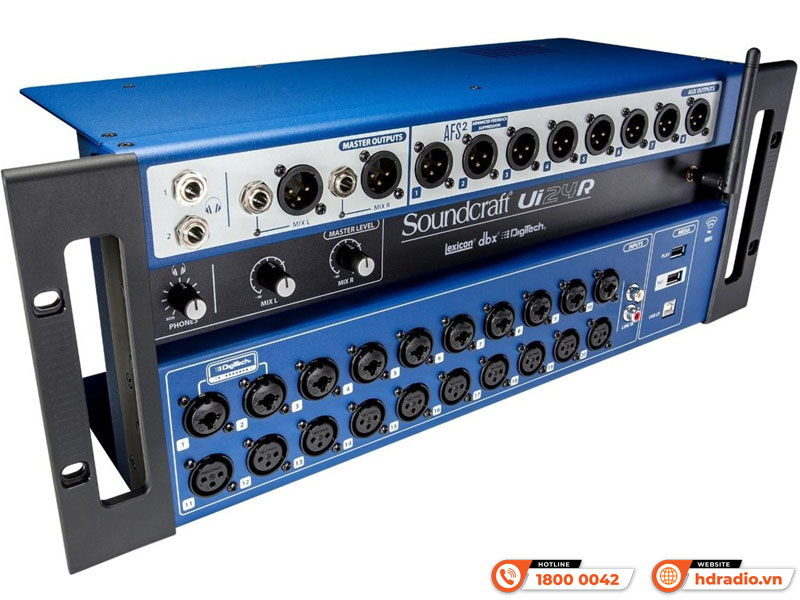 Mixer Kỹ Thuật Số Soundcraft UI24R