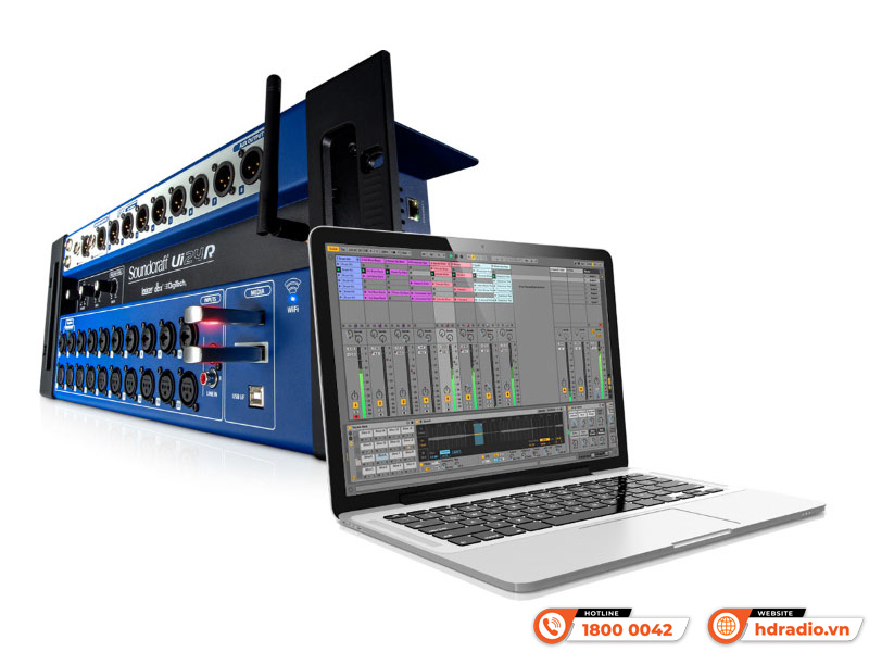 Mixer Kỹ Thuật Số Soundcraft UI24R