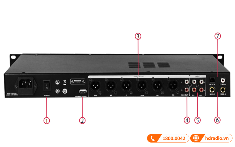 Vang số Boston Acoustics BAX8