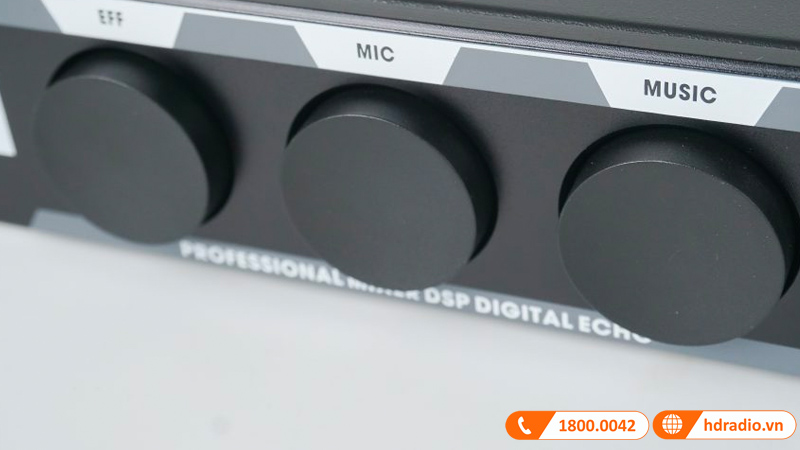 Vang cơ CAVS K3000, Bluetooth 5.0, Optical, USB, Tích Hợp Equalizer Micro và Music, Feedback 3 chế độ-5