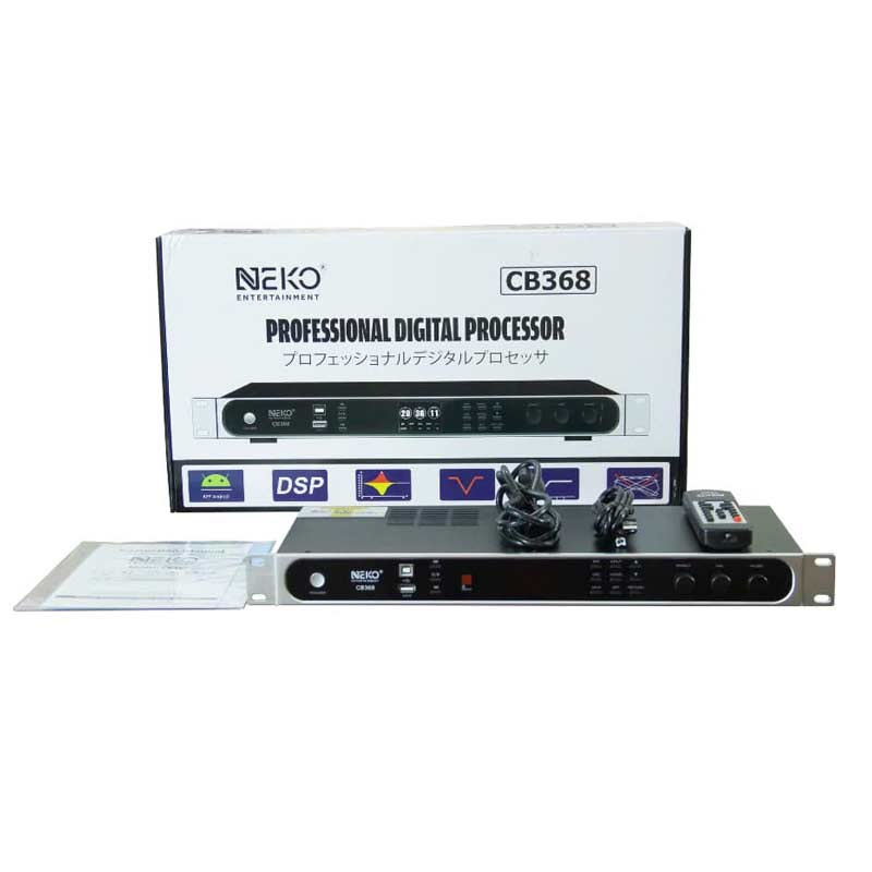 Vang số Neko CB368, DSP, Optical, Bluetooth, Echo + Reverb-4