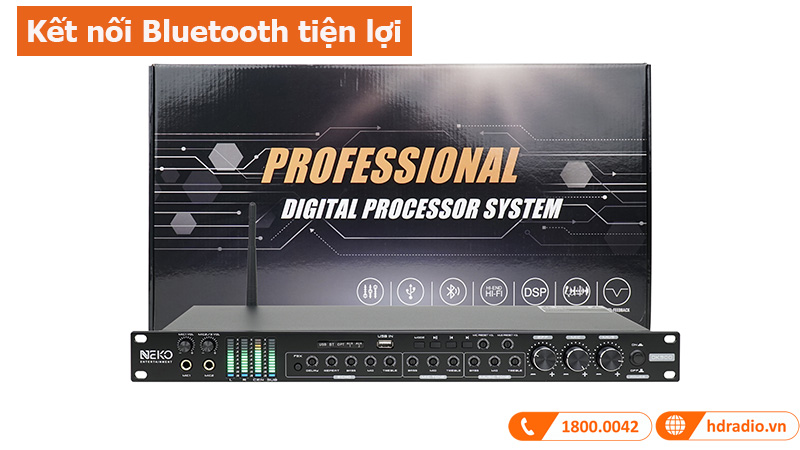 Vang cơ Neko DK500 kết nối bluetooth tiện lợi